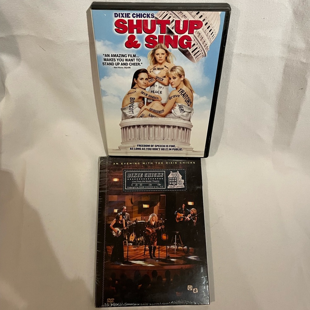 Set of 2 DVD’s Dixie Chicks
